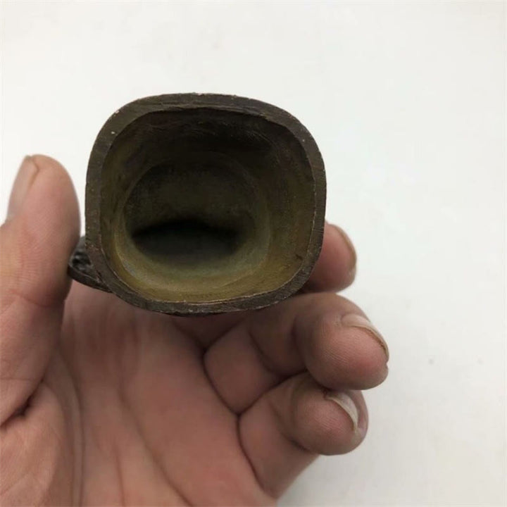 Statue de Buddha Stones Tathagata en alliage, décoration d'intérieur zen, 9 x 4,5 cm - image 4