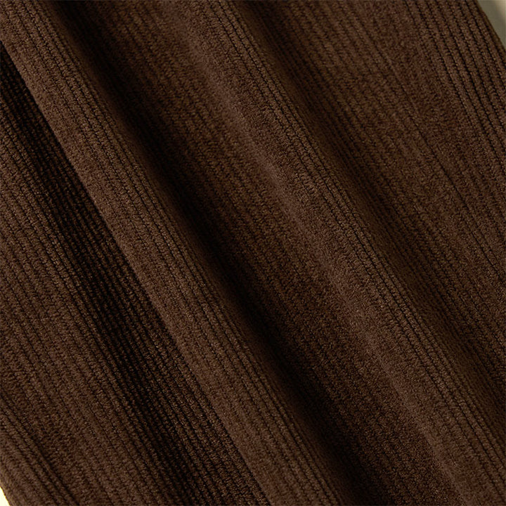 Pantalon en velours côtelé uni Buddha Stones pour femme, avec poches - image 9