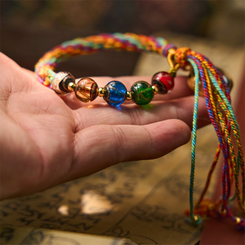 Bracelet en cinabre avec Buddha Stones, Thangka du zodiaque chinois, Bouddha natal et porte-bonheur - image 4