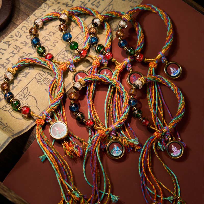 Bracelet en cinabre avec Buddha Stones, Thangka du zodiaque chinois, Bouddha natal et porte-bonheur - image 30