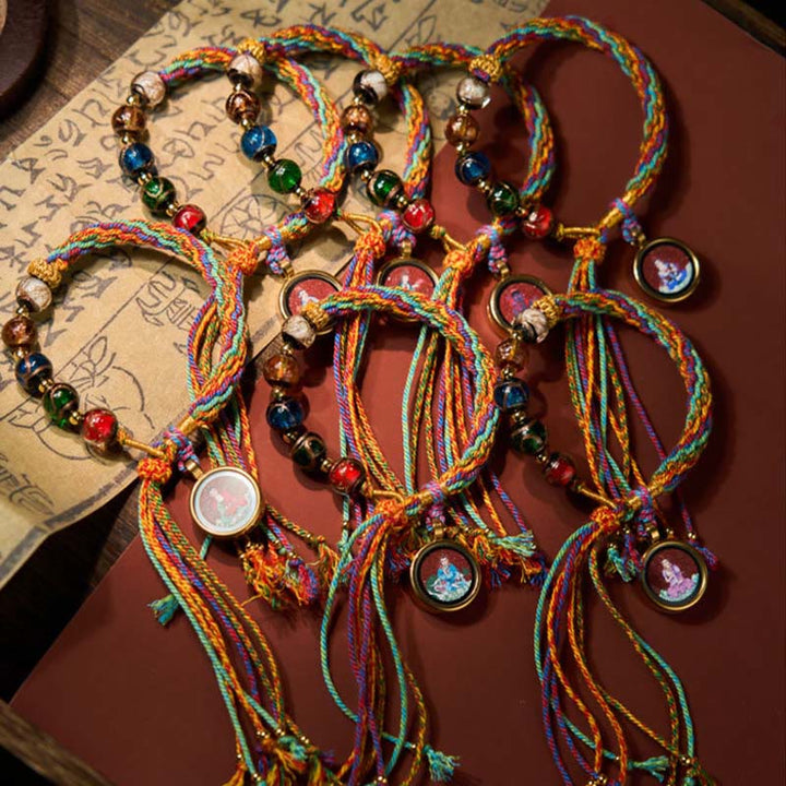 Bracelet en cinabre avec Buddha Stones, Thangka du zodiaque chinois, Bouddha natal et porte-bonheur - image 30