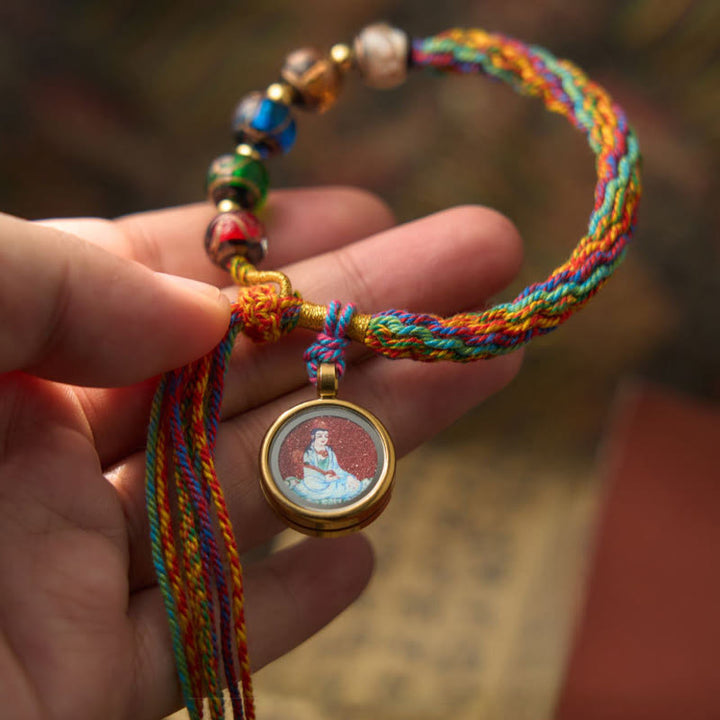 Bracelet en cinabre avec Buddha Stones, Thangka du zodiaque chinois, Bouddha natal et porte-bonheur - image 5