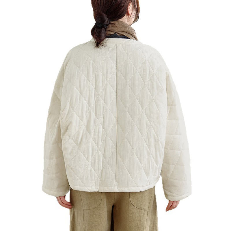 Veste Tai Chi Zen à manches longues et poches pour femme en coton uni Buddha Stones - image 23