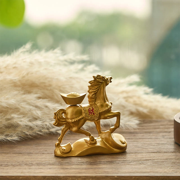 Buddha Stones Zodiaque chinois Année du Cheval Attirer Fortune Prospérité Décoration de la maison - image 6