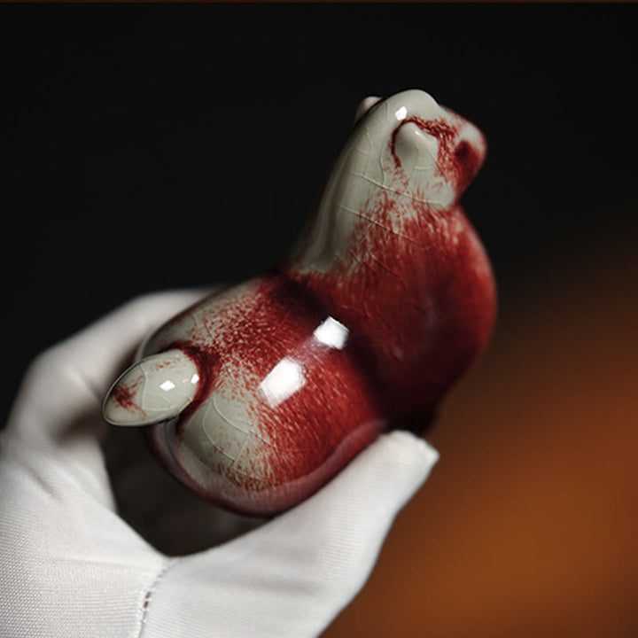 Buddha Stones, céramiques de l'année du Cheval, décoration de maison symbole de prospérité - image 2