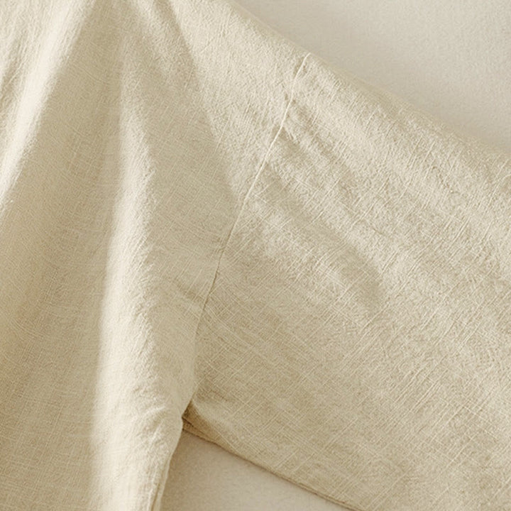 Chemise à manches longues pour femme en coton et lin, style zen, ornée de boutons grenouille et de Buddha Stones - image 12