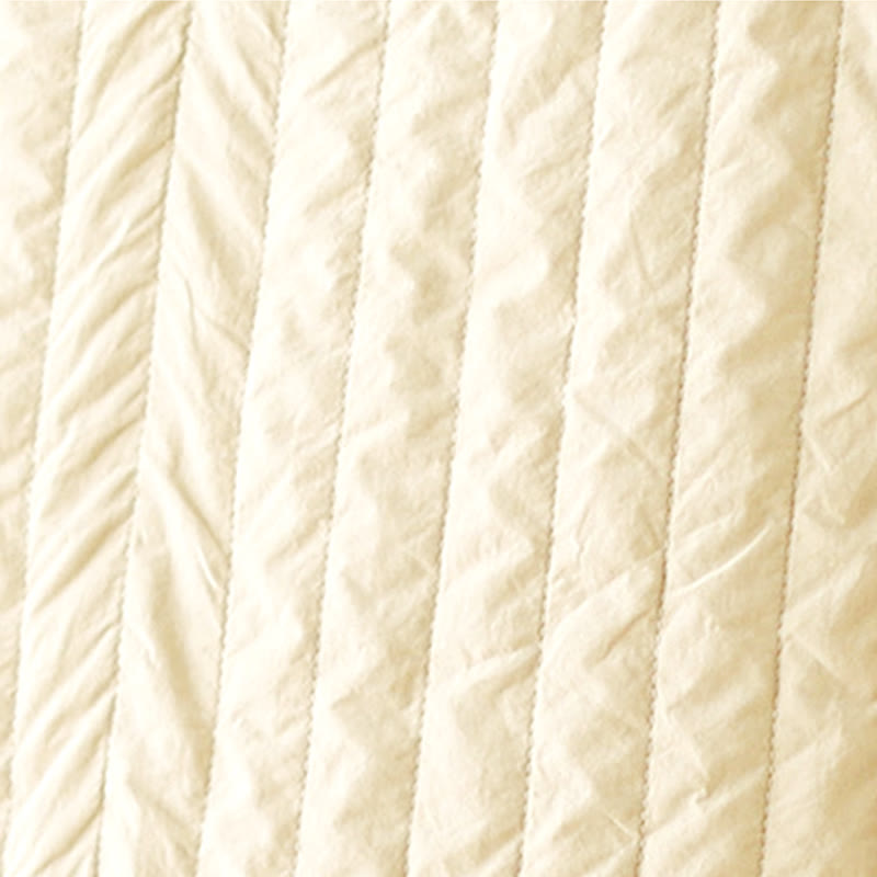 Veste thermique en coton à manches longues, col montant, design simple, avec poche, de la marque Buddha Stones. - image 13