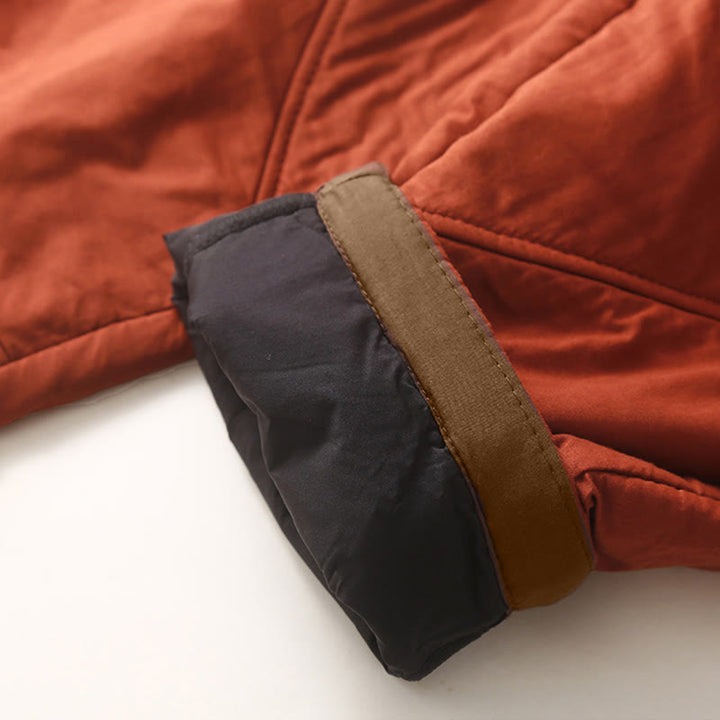 Pantalon harem épais à taille élastique, coupe unie, avec poches, pour femme Buddha Stones, idéal pour l'hiver. - image 12