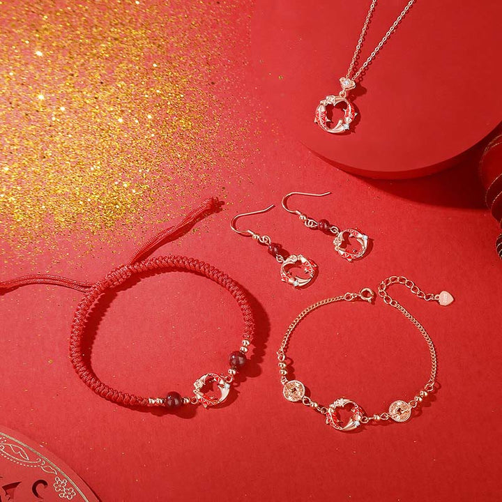 Buddha Stones Boucles d'oreilles de protection en argent sterling 925 plaqué or 18 carats, motif de carpe koï - image 19