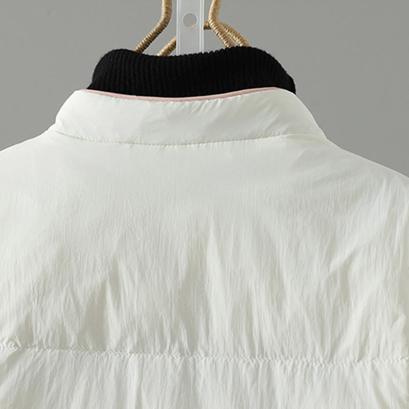 Veste thermique femme à manches longues avec poches, broderie de fleurs de pêcher et Buddha Stones - image 18