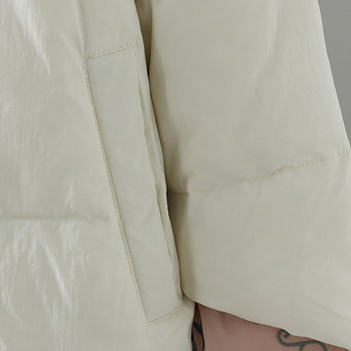 Veste thermique femme à manches longues avec poches, broderie de fleurs de pêcher et Buddha Stones - image 22