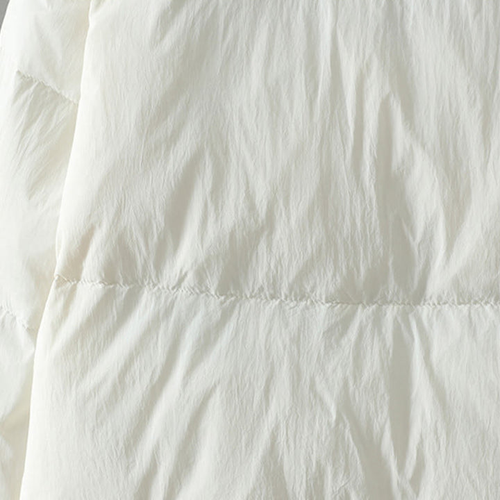 Veste thermique femme à manches longues avec poches, broderie de fleurs de pêcher et Buddha Stones - image 23