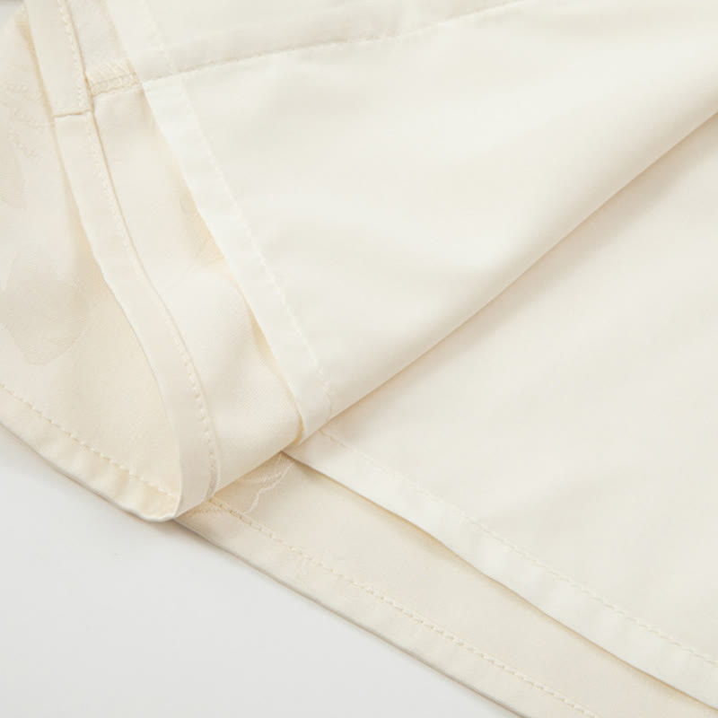 Veste à manches longues pour femme avec broderie de fleurs d'automne et boutons grenouille, ornée de Buddha Stones - image 9