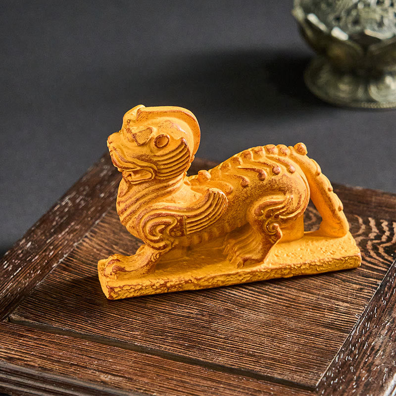 Buddha Stones FU Chiens Jumeaux Bouddha Carré Design Aimant de Réfrigérateur Décoration Intérieure - image 4