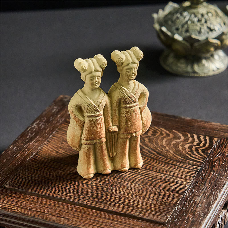 Buddha Stones FU Chiens Jumeaux Bouddha Carré Design Aimant de Réfrigérateur Décoration Intérieure - image 10