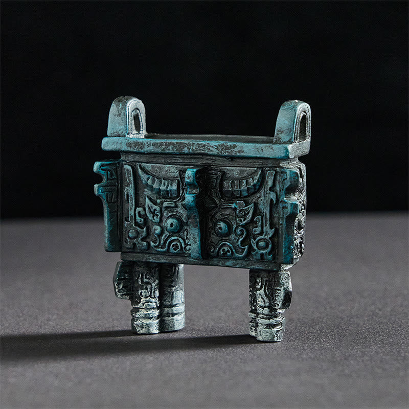 Buddha Stones FU Chiens Jumeaux Bouddha Carré Design Aimant de Réfrigérateur Décoration Intérieure - image 18