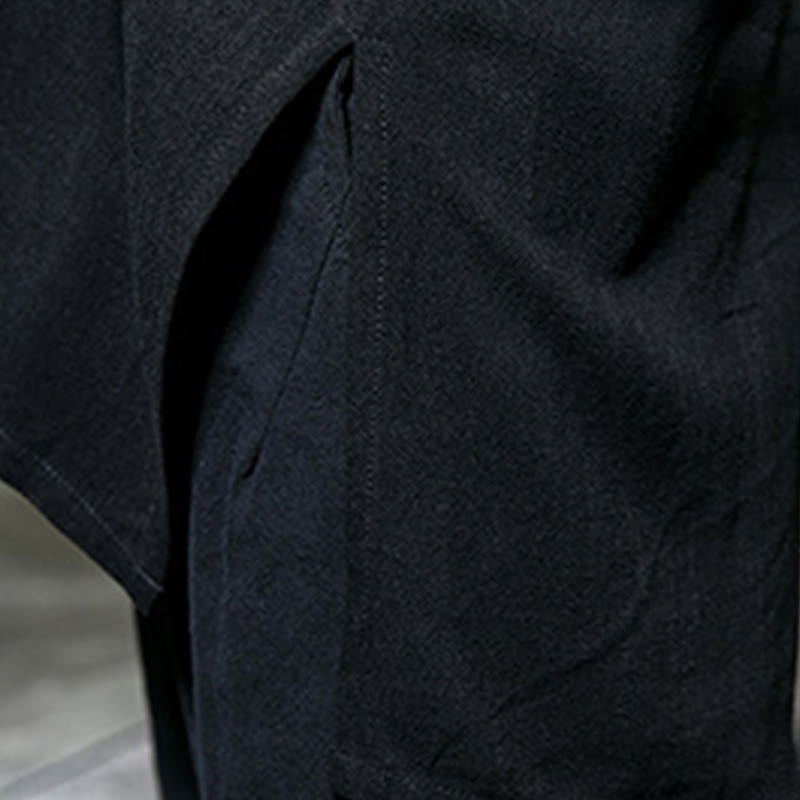 Kimono en coton pour homme , Buddha Stones dragon et phénix, ouvert sur le devant, manches longues - image 8