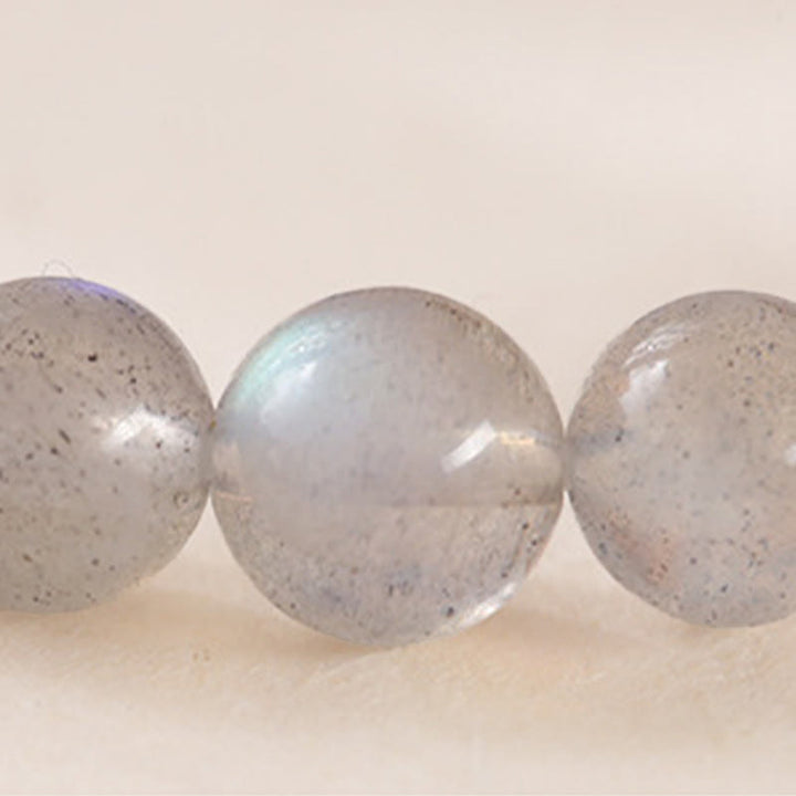 Bracelet Charmant Lotus Love en Pierres de Lune Naturelles et Buddha Stones - image 8