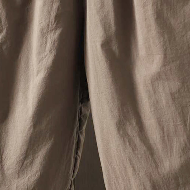 Pantalon harem thermique d'hiver pour femme Buddha Stones, doublé polaire et à cordon de serrage, avec poches - image 8