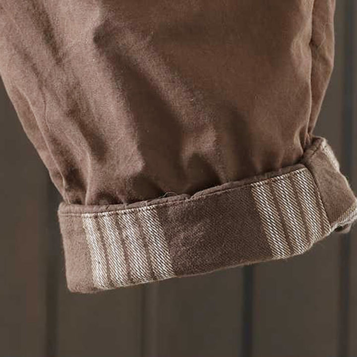 Pantalon harem thermique d'hiver pour femme Buddha Stones, doublé polaire et à cordon de serrage, avec poches - image 17