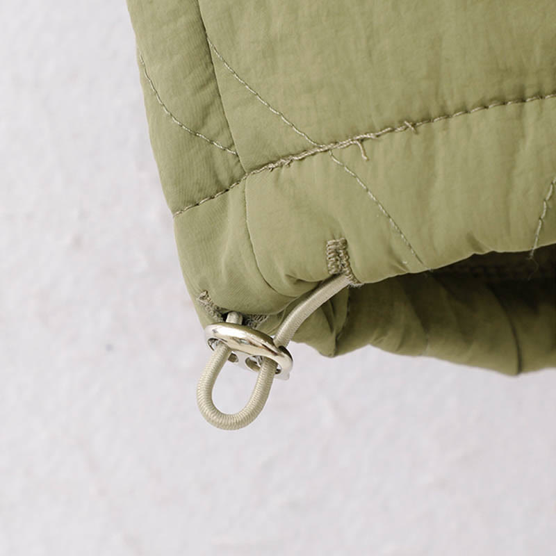 Pantalon thermique épais à poches, ourlet élastique uni, cordon de serrage, motif Buddha Stones pour femme - image 20