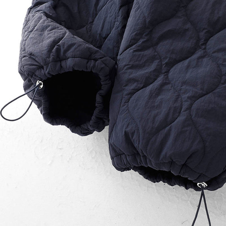 Pantalon thermique épais à poches, ourlet élastique uni, cordon de serrage, motif Buddha Stones pour femme - image 7