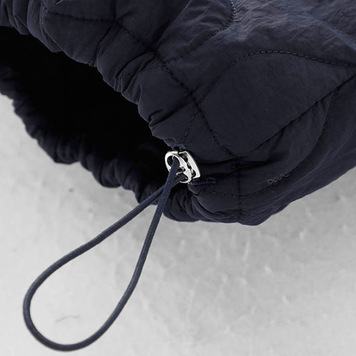 Pantalon thermique épais à poches, ourlet élastique uni, cordon de serrage, motif Buddha Stones pour femme - image 8