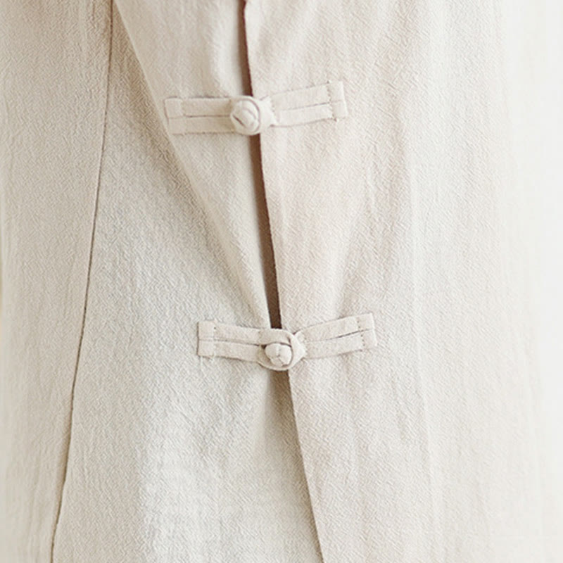 Ensemble de méditation zen pour femme, composé d'un t-shirt à manches longues et col en V et d'un pantalon large, inspiré des Buddha Stones. - image 7