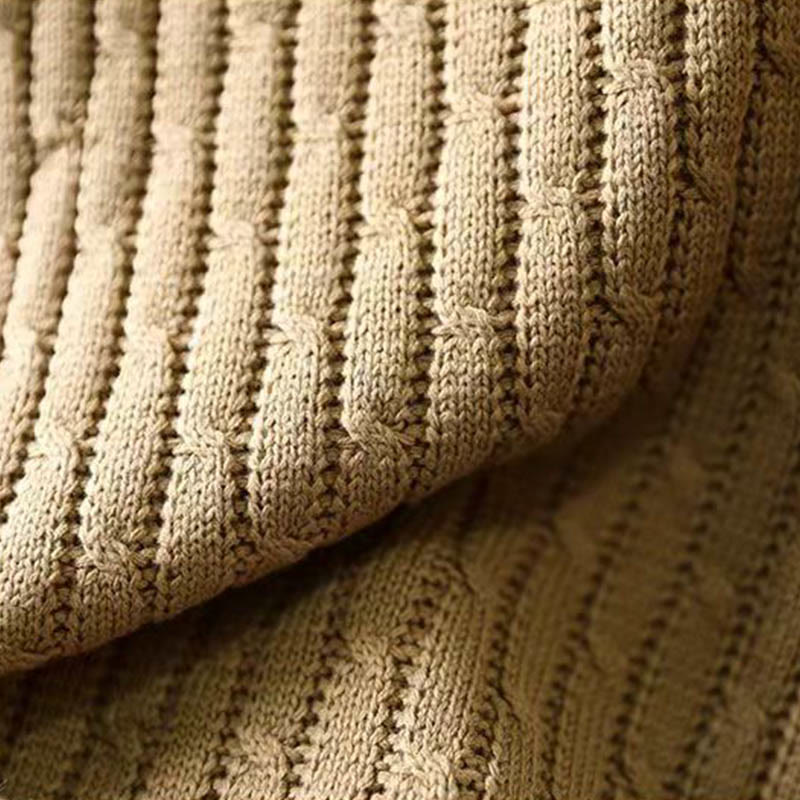 Pull femme à manches longues et col rond, motif patchwork d'hiver Buddha Stones - image 5