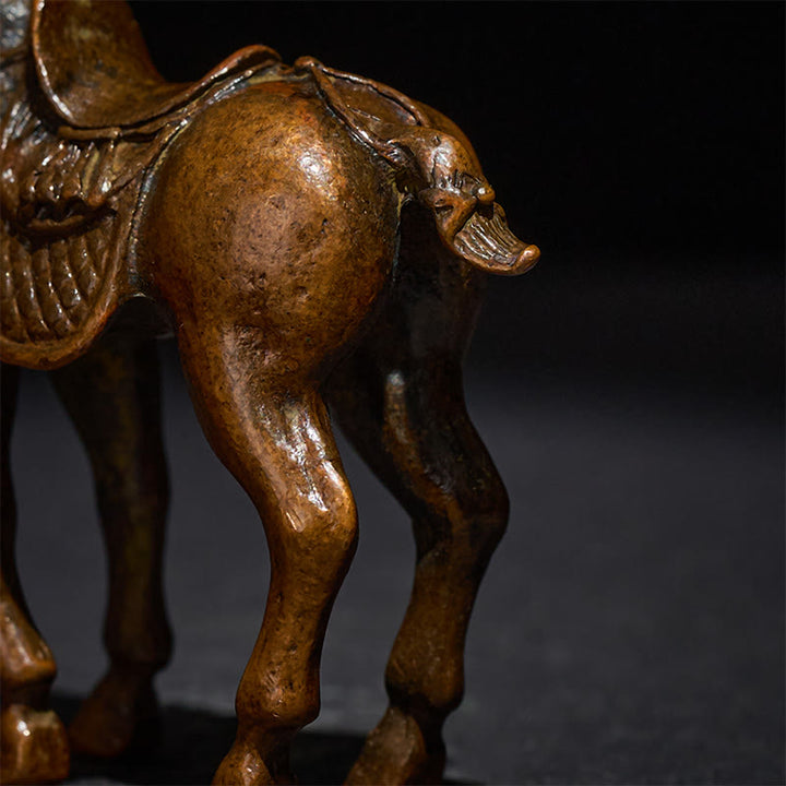 Buddha Stones , Année du Cheval, Décoration d'intérieur en alliage, 7,5 x 2,6 x 7 cm - image 9