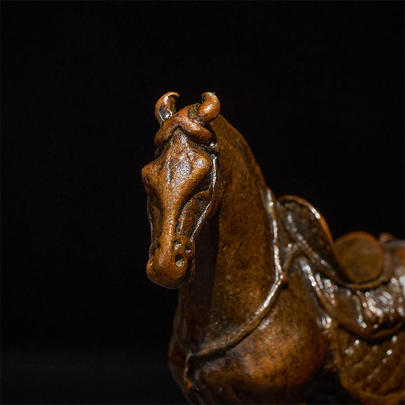 Buddha Stones , Année du Cheval, Décoration d'intérieur en alliage, 7,5 x 2,6 x 7 cm - image 6