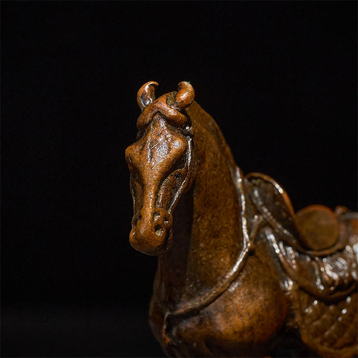 Buddha Stones , Année du Cheval, Décoration d'intérieur en alliage, 7,5 x 2,6 x 7 cm - image 6