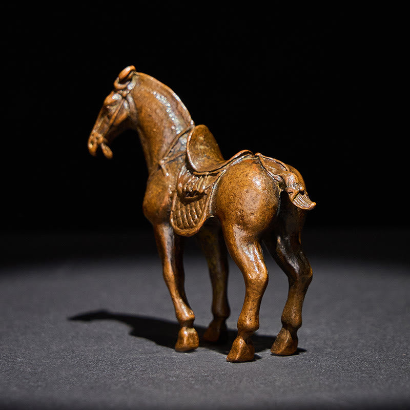 Buddha Stones , Année du Cheval, Décoration d'intérieur en alliage, 7,5 x 2,6 x 7 cm - image 5