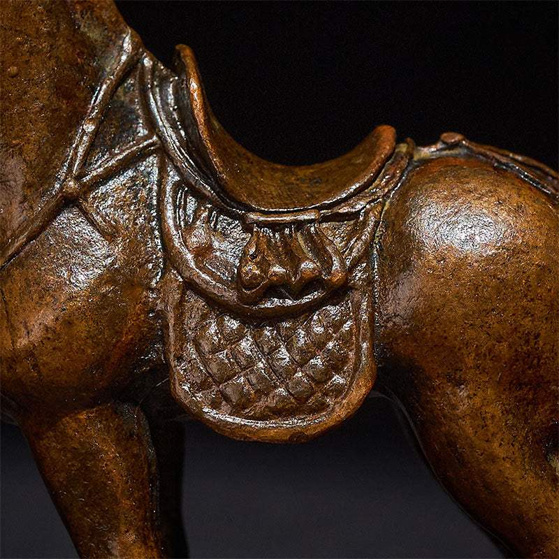 Buddha Stones , Année du Cheval, Décoration d'intérieur en alliage, 7,5 x 2,6 x 7 cm - image 8