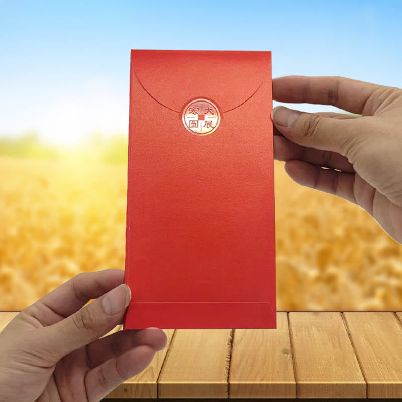 Buddha Stones ( lot de 6) - Enveloppe rouge chinoise multicolore - Attirez la richesse pour l'année du Cheval 2026 ! - image 25