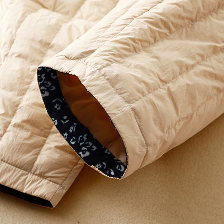 Pantalon d'hiver thermique patchwork en coton pour femme Buddha Stones avec poches - image 6