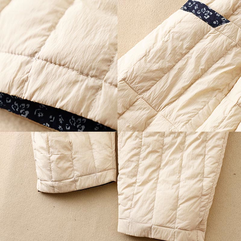 Pantalon d'hiver thermique patchwork en coton pour femme Buddha Stones avec poches - image 7