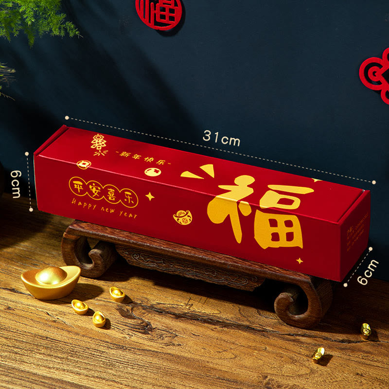 Buddha Stones Année du Cheval Magnétiques Pompon Fête du Printemps Bénédictions Couplets de Printemps  - image 7