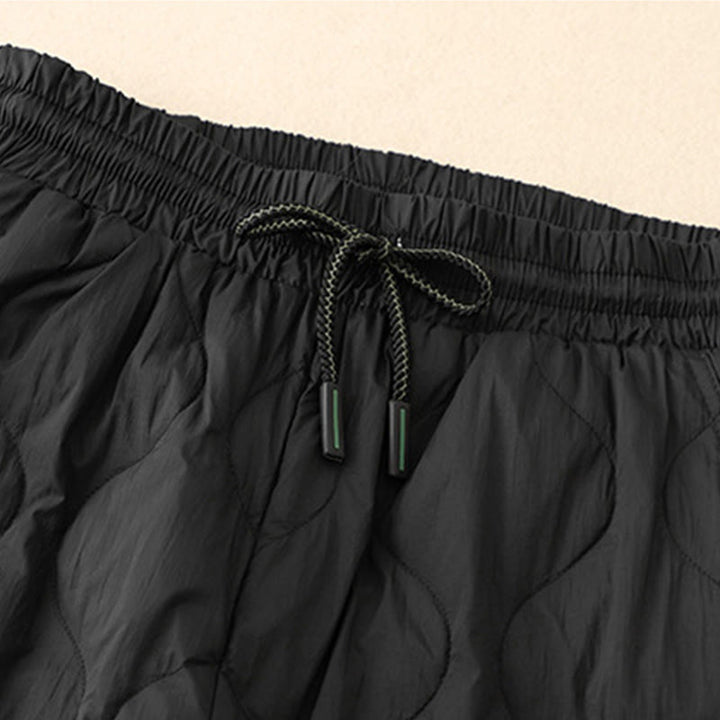 Pantalon d'hiver chaud pour femme, longueur cheville, avec poches, motif lignes courbes et Buddha Stones - image 9