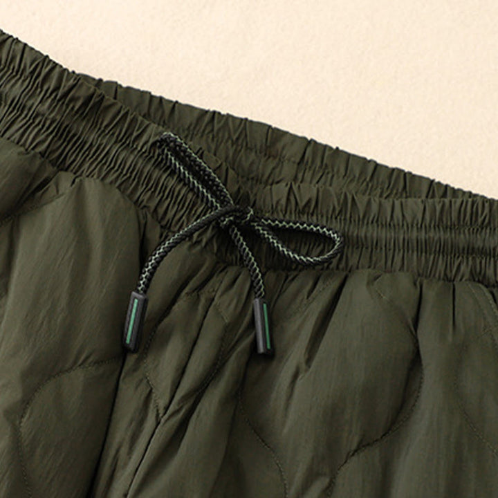 Pantalon d'hiver chaud pour femme, longueur cheville, avec poches, motif lignes courbes et Buddha Stones - image 14