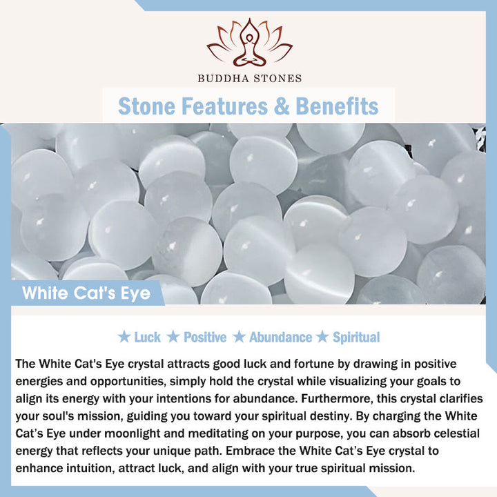 Buddha Stones Année du Cheval Quartz fraise Œil de chat blanc Porte-clés Décoration à suspendre pour téléphone - image 9