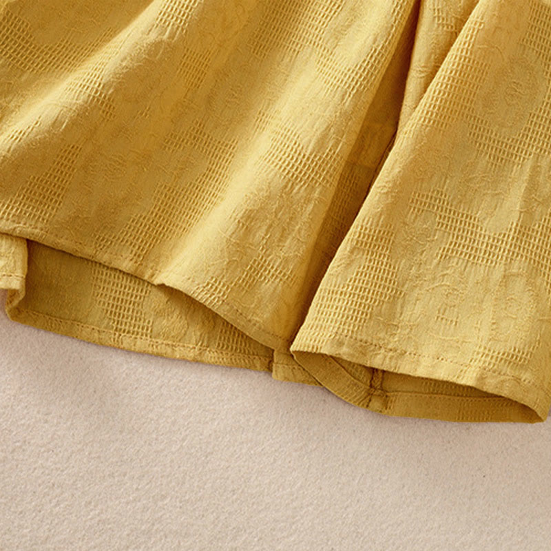 Chemise à manches longues en coton pour femme, brodée de Buddha Stones et au design asymétrique, avec boutons grenouille - image 30