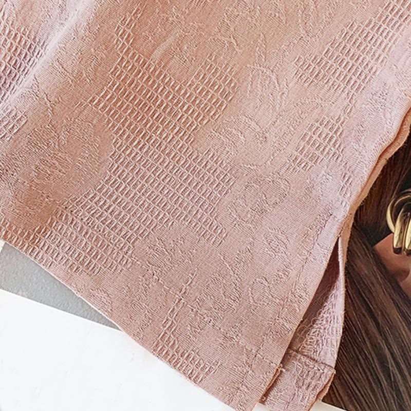 Chemise en coton à manches longues pour femme, motif Buddha Stones, col mandarin à boutons chinois, jacquard, jacquard, manches longues. - image 28