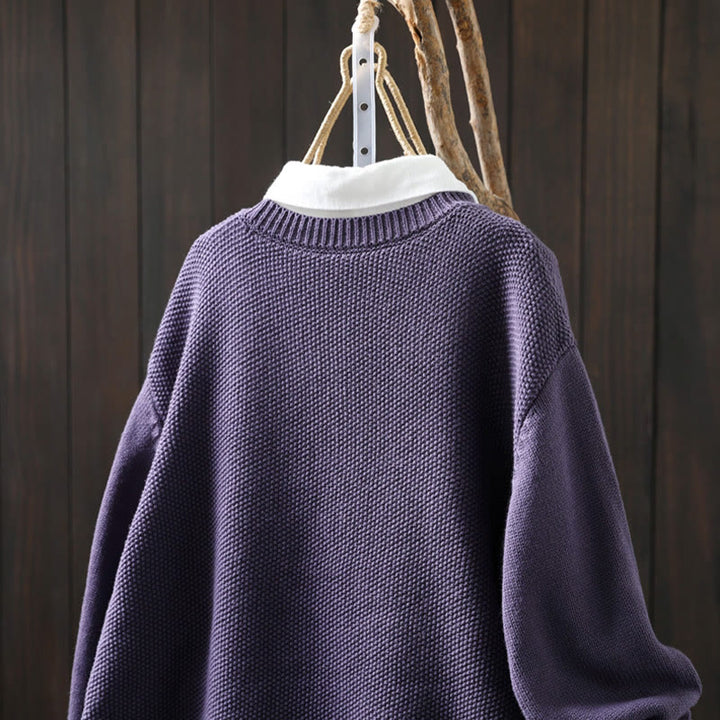 Gilet cardigan en coton à manches longues pour femme, orné de Buddha Stones, de broderies florales et de boutons. - image 8