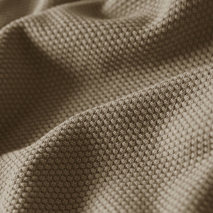 Pull en maille à manches longues pour femme, en coton, avec boutons colorés et col en V, Buddha Stones. - image 6