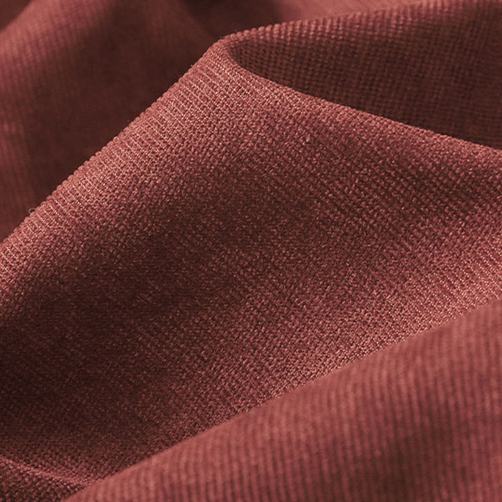 Robe midi d'hiver à col montant et manches longues en coton chaud pour femme, avec poches , Buddha Stones - image 14