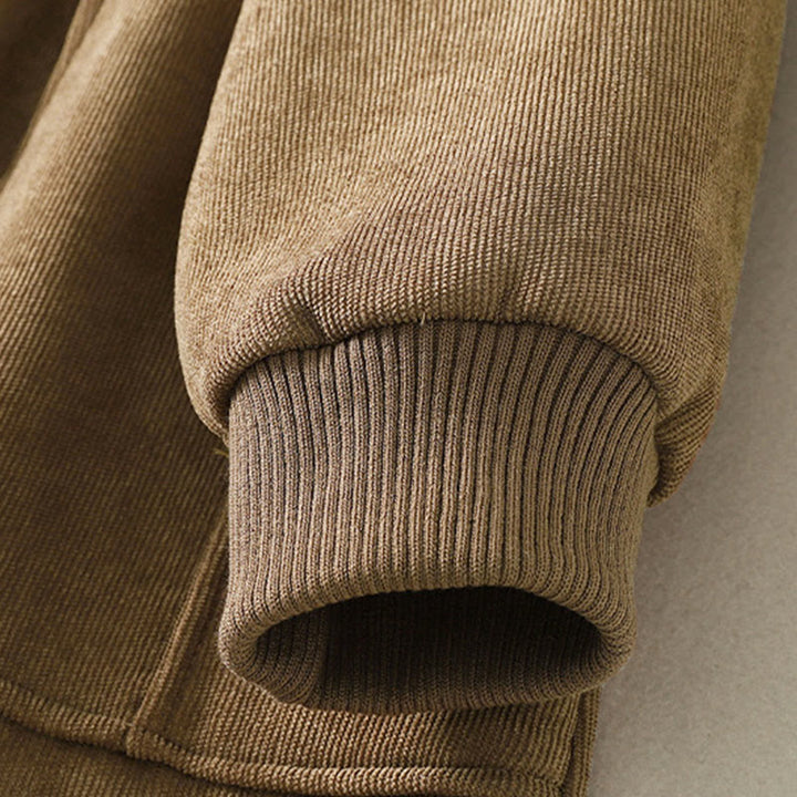 Robe midi d'hiver à col montant et manches longues en coton chaud pour femme, avec poches , Buddha Stones - image 4