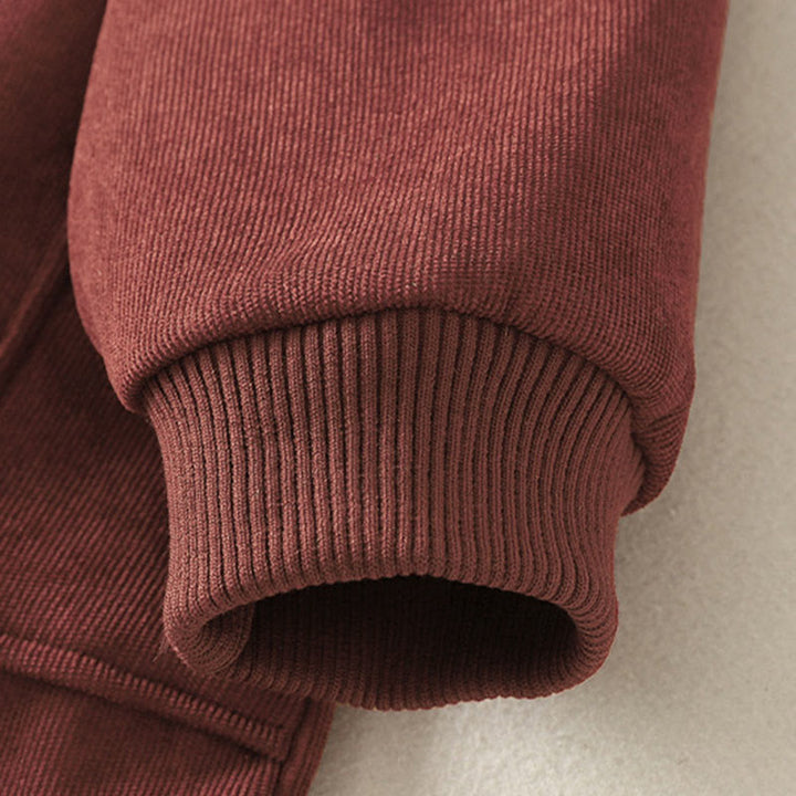 Robe midi d'hiver à col montant et manches longues en coton chaud pour femme, avec poches , Buddha Stones - image 11