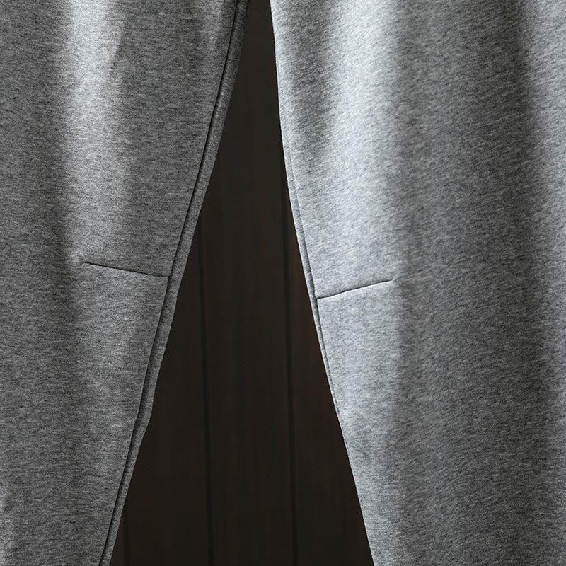 Pantalon en coton uni à blocs de couleur Buddha Stones Fall pour femme, avec poches - image 6