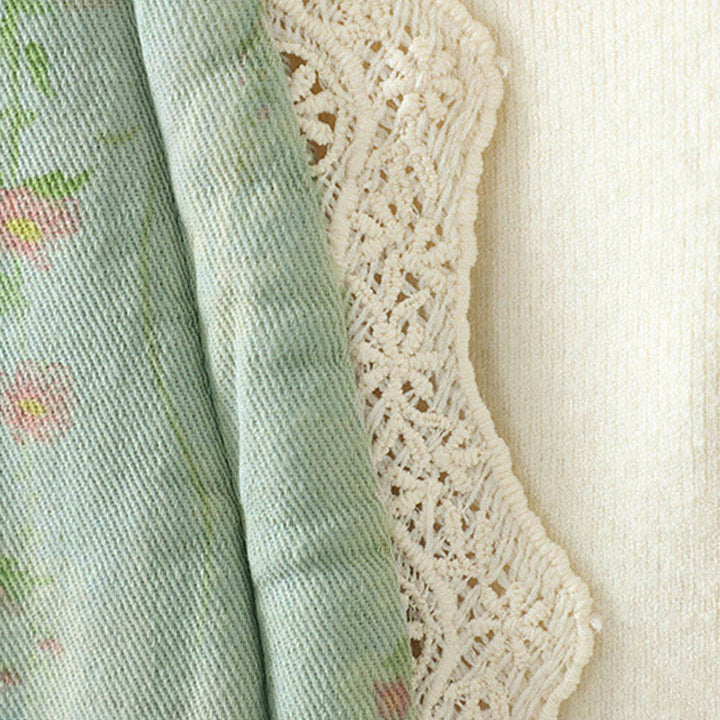 Veste thermique d'hiver pour femme en coton, manches longues, patchwork de dentelle, avec poches, Buddha Stones - image 19